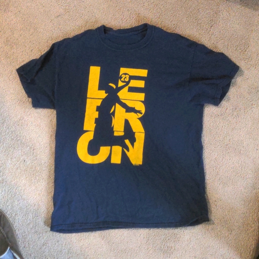 LeBron James collector shirt